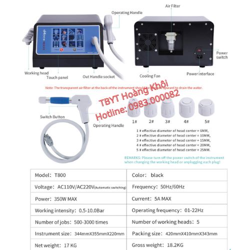 Xung kích ginha T800 Xung kích ginha T800